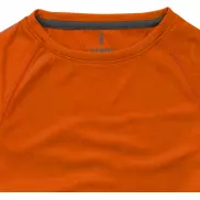 Męski T-shirt Niagara z krótkim rękawem z dzianiny Cool Fit odprowadzającej wilgoć, xs, pomarańczowy