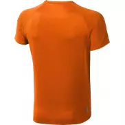 Męski T-shirt Niagara z krótkim rękawem z dzianiny Cool Fit odprowadzającej wilgoć, xl, pomarańczowy