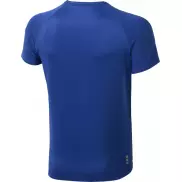 Męski T-shirt Niagara z krótkim rękawem z dzianiny Cool Fit odprowadzającej wilgoć, xs, niebieski