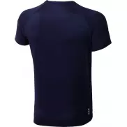 Męski T-shirt Niagara z krótkim rękawem z dzianiny Cool Fit odprowadzającej wilgoć, s, niebieski