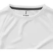 Damski T-shirt Niagara z krótkim rękawem z dzianiny Cool Fit odprowadzającej wilgoć, s, biały