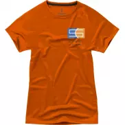 Damski T-shirt Niagara z krótkim rękawem z dzianiny Cool Fit odprowadzającej wilgoć, m, pomarańczowy