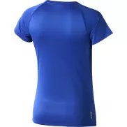 Damski T-shirt Niagara z krótkim rękawem z dzianiny Cool Fit odprowadzającej wilgoć, s, niebieski