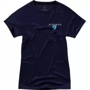 Damski T-shirt Niagara z krótkim rękawem z dzianiny Cool Fit odprowadzającej wilgoć, s, niebieski