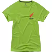 Damski T-shirt Niagara z krótkim rękawem z dzianiny Cool Fit odprowadzającej wilgoć, m, zielony