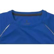 Damski T-shirt Quebec z krótkim rękawem z dzianiny Cool Fit odprowadzającej wilgoć, m, niebieski