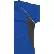 Damski T-shirt Quebec z krótkim rękawem z dzianiny Cool Fit odprowadzającej wilgoć, m, niebieski