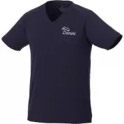 Męski t-shirt Amery z dzianiny Cool Fit odprowadzającej wilgoć, 2xl, niebieski