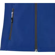Damska kurtka softshell Langley, 2xl, niebieski