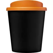 Kubek termiczny Americano® Espresso o pojemności 250 ml, czarny, pomarańczowy