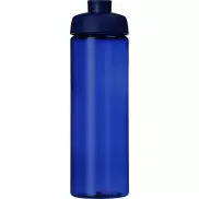 Bidon H2O Vibe o pojemności 850 ml z otwieranym wieczkiem, niebieski