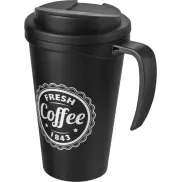 Americano® Grande 350 ml mug with spill-proof lid, czarny