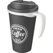 Americano® Grande 350 ml mug with spill-proof lid, szary