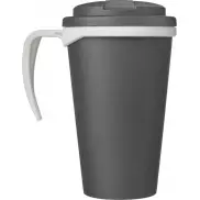 Americano® Grande 350 ml mug with spill-proof lid, szary