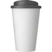 Americano® 350 ml tumbler with spill-proof lid, biały, szary