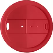 Americano® 350 ml tumbler with spill-proof lid, czarny, czerwony