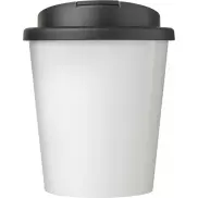 Brite-Americano® Espresso 250 ml tumbler with spill-proof lid, biały, czarny