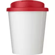 Brite-Americano® Espresso 250 ml tumbler with spill-proof lid, biały, czerwony