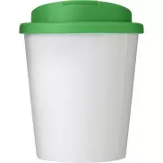 Brite-Americano® Espresso 250 ml tumbler with spill-proof lid, biały, zielony