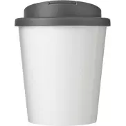 Brite-Americano® Espresso 250 ml tumbler with spill-proof lid, biały, szary