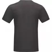 Męska koszulka organiczna Azurite z krótkim rękawem z certyfikatem GOTS, 2xl, szary