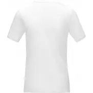 Damska koszulka organiczna Azurite z krótkim rękawem z certyfikatem GOTS, xs, biały