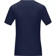 Damska koszulka organiczna Azurite z krótkim rękawem z certyfikatem GOTS, 2xl, niebieski