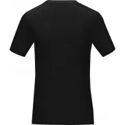Damska koszulka organiczna Azurite z krótkim rękawem z certyfikatem GOTS, xs, czarny