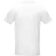 Męska organiczna koszulka polo Graphite z certyfikatem GOTS, xl, biały