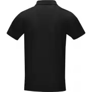 Męska organiczna koszulka polo Graphite z certyfikatem GOTS, s, czarny