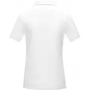 Damska organiczna koszulka polo Graphite z certyfikatem GOTS, xs, biały