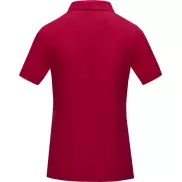 Damska organiczna koszulka polo Graphite z certyfikatem GOTS, xs, czerwony