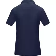 Damska organiczna koszulka polo Graphite z certyfikatem GOTS, 2xl, niebieski
