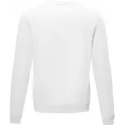Męska organiczna bluza Jasper wykonana z recyclingu i posiadająca certyfikat GOTS, s, biały