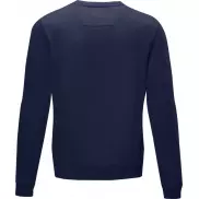 Męska organiczna bluza Jasper wykonana z recyclingu i posiadająca certyfikat GOTS, s, niebieski