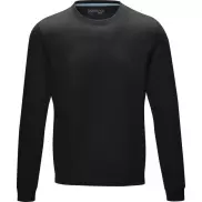 Męska organiczna bluza Jasper wykonana z recyclingu i posiadająca certyfikat GOTS, 3xl, czarny