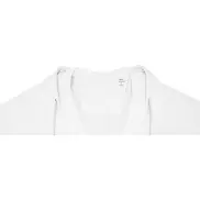 Theron damska bluza z kapturem zapinana na zamek , l, biały