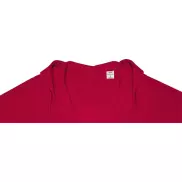Theron damska bluza z kapturem zapinana na zamek , s, czerwony