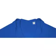 Theron damska bluza z kapturem zapinana na zamek , xs, niebieski