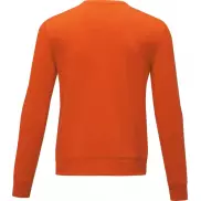 Zenon męska bluza z okrągłym dekoltem , l, pomarańczowy
