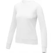 Zenon damska bluza z okrągłym dekoltem , xs, biały