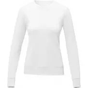 Zenon damska bluza z okrągłym dekoltem , xs, biały