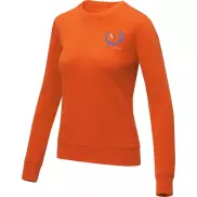 Zenon damska bluza z okrągłym dekoltem , xs, pomarańczowy