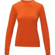 Zenon damska bluza z okrągłym dekoltem , l, pomarańczowy