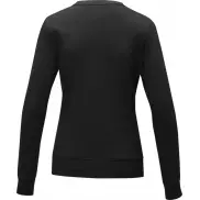 Zenon damska bluza z okrągłym dekoltem , 3xl, czarny
