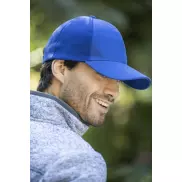 6-panelowa bawełniana czapka Drake z daszkiem typu trucker cap, czarny