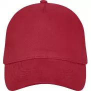 5-panelowa czapka Doyle, czerwony