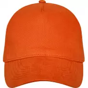 5-panelowa czapka Doyle, pomarańczowy