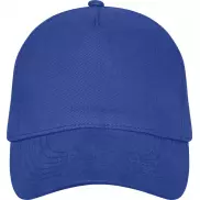 5-panelowa czapka Doyle, niebieski