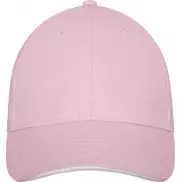 6-panelowa czapka baseballowa Darton, różowy